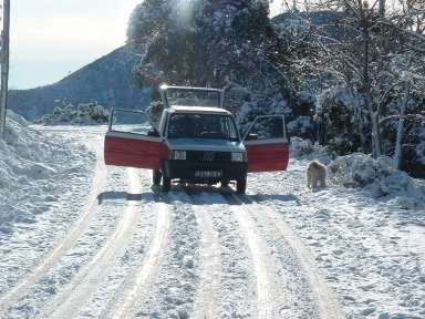 Découverte de l'Estérel L'Estérel sous la neige Janvier 2005